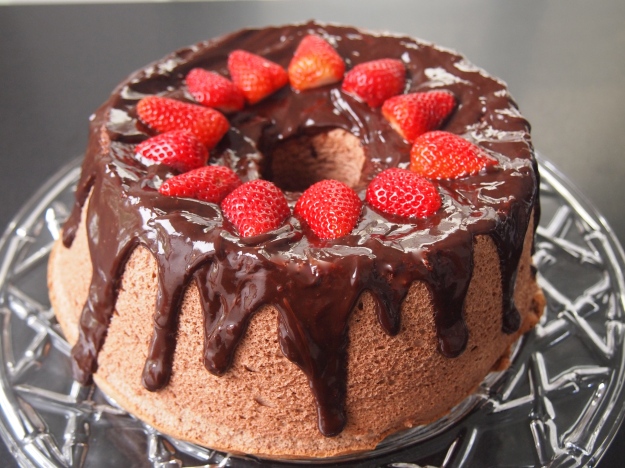 A Fat Free Cake - Chocolate Angel Food Cake